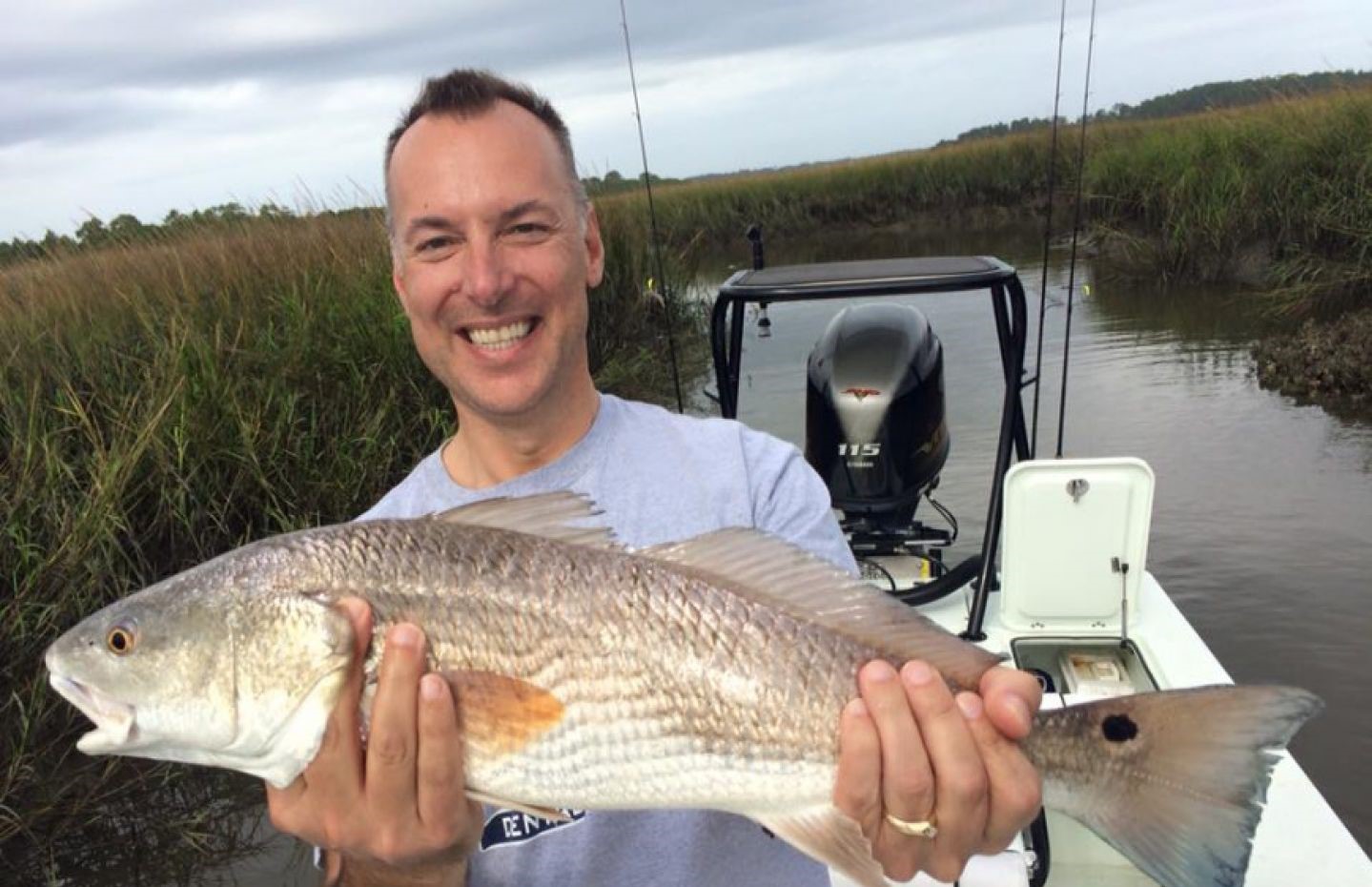 Redfish caught in Jacksonville