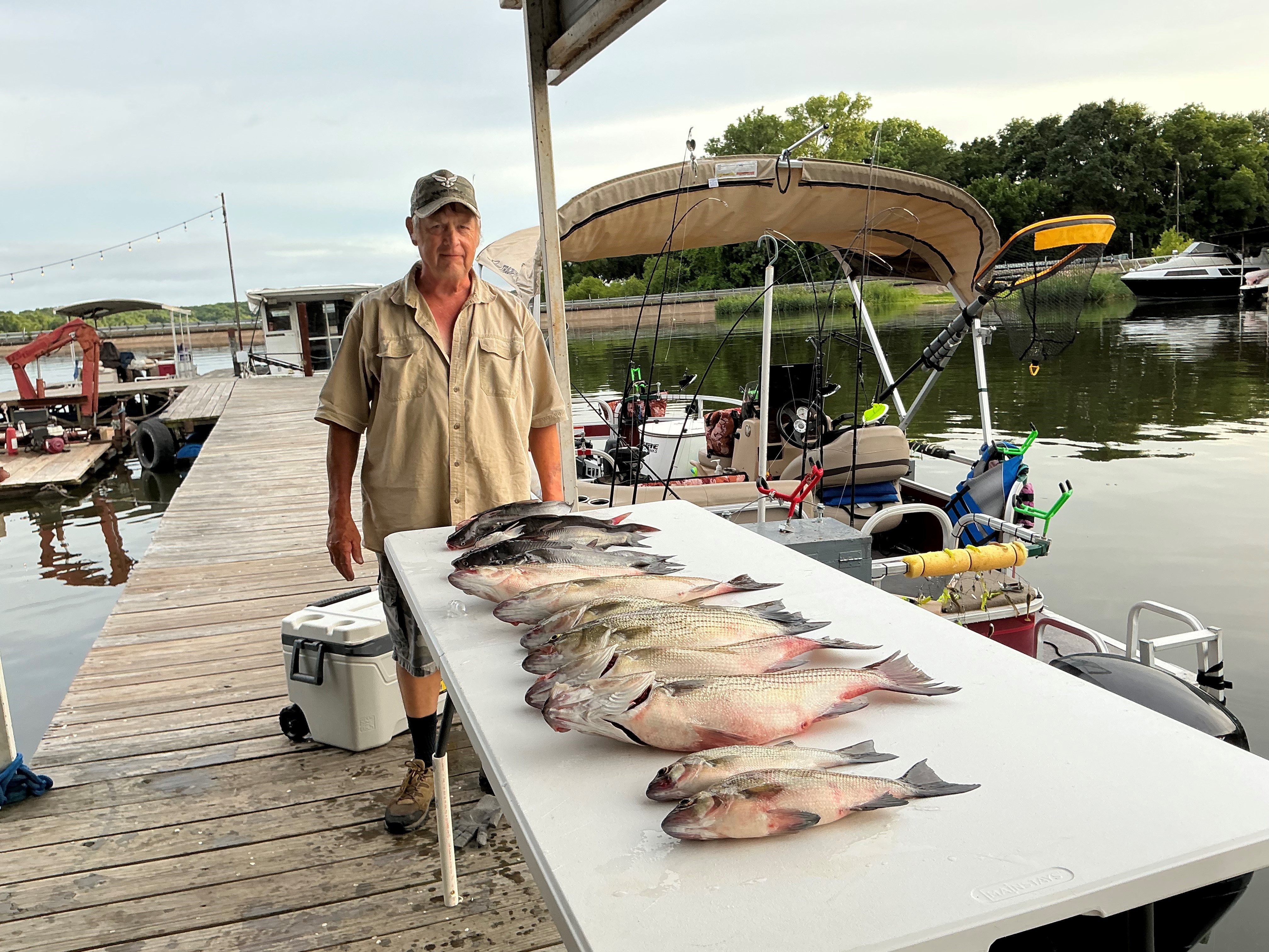 2 big fish caught while fishing in TX