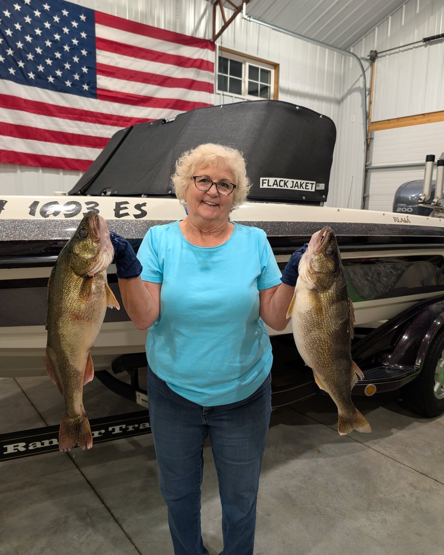 Angler with 2 big fish caught in Lakewood