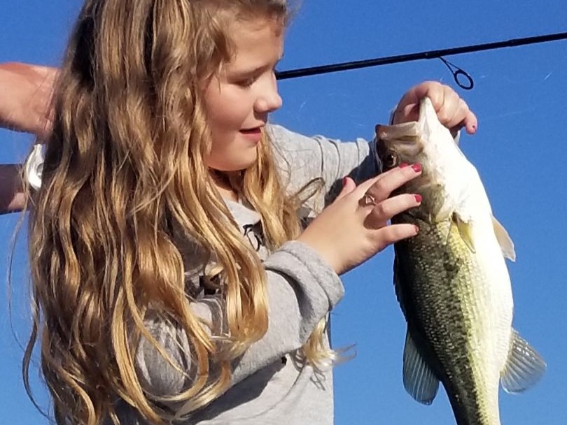 A person fishing in Branson
