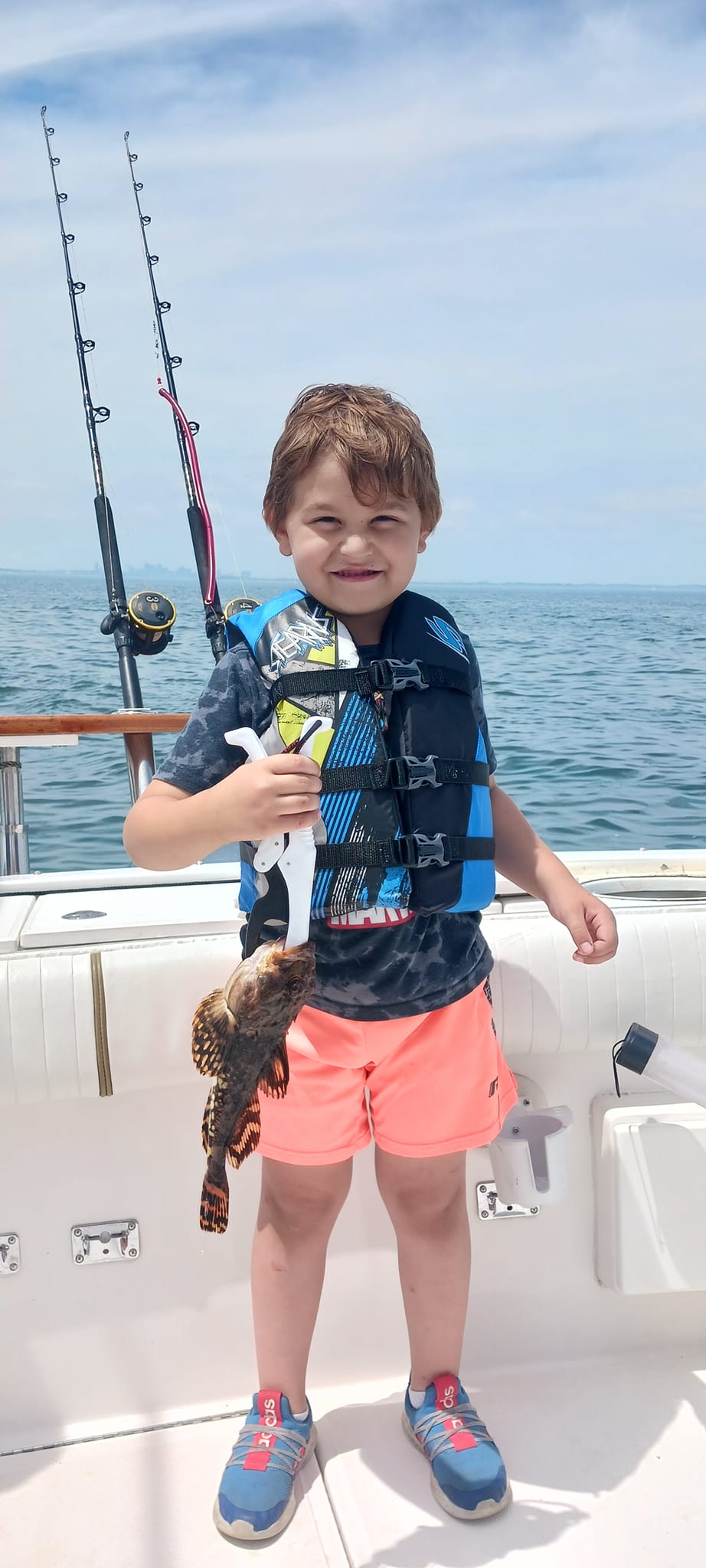 Angler fishing in Boston