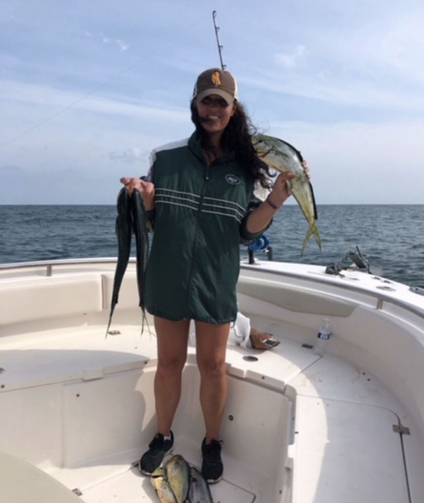 Two fish caught in NY