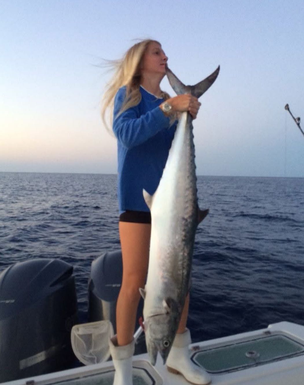King Mackerel catch from fishing charter in Pompano Beach Florida