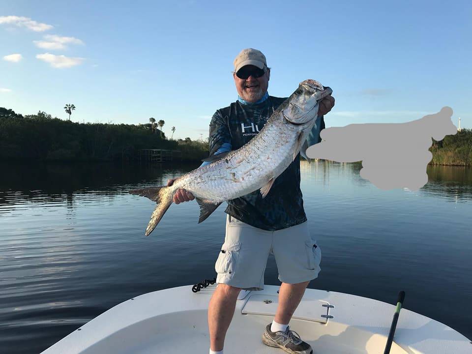 A lone angler fishing in FL