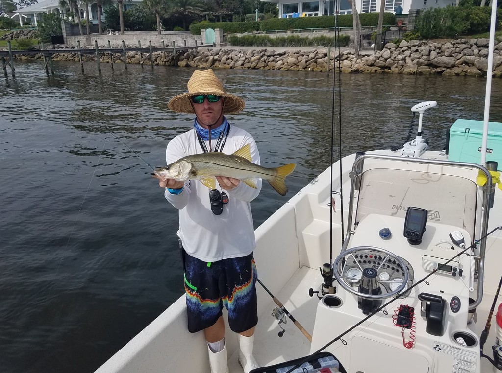 Snook fish caught in Palm Bay
