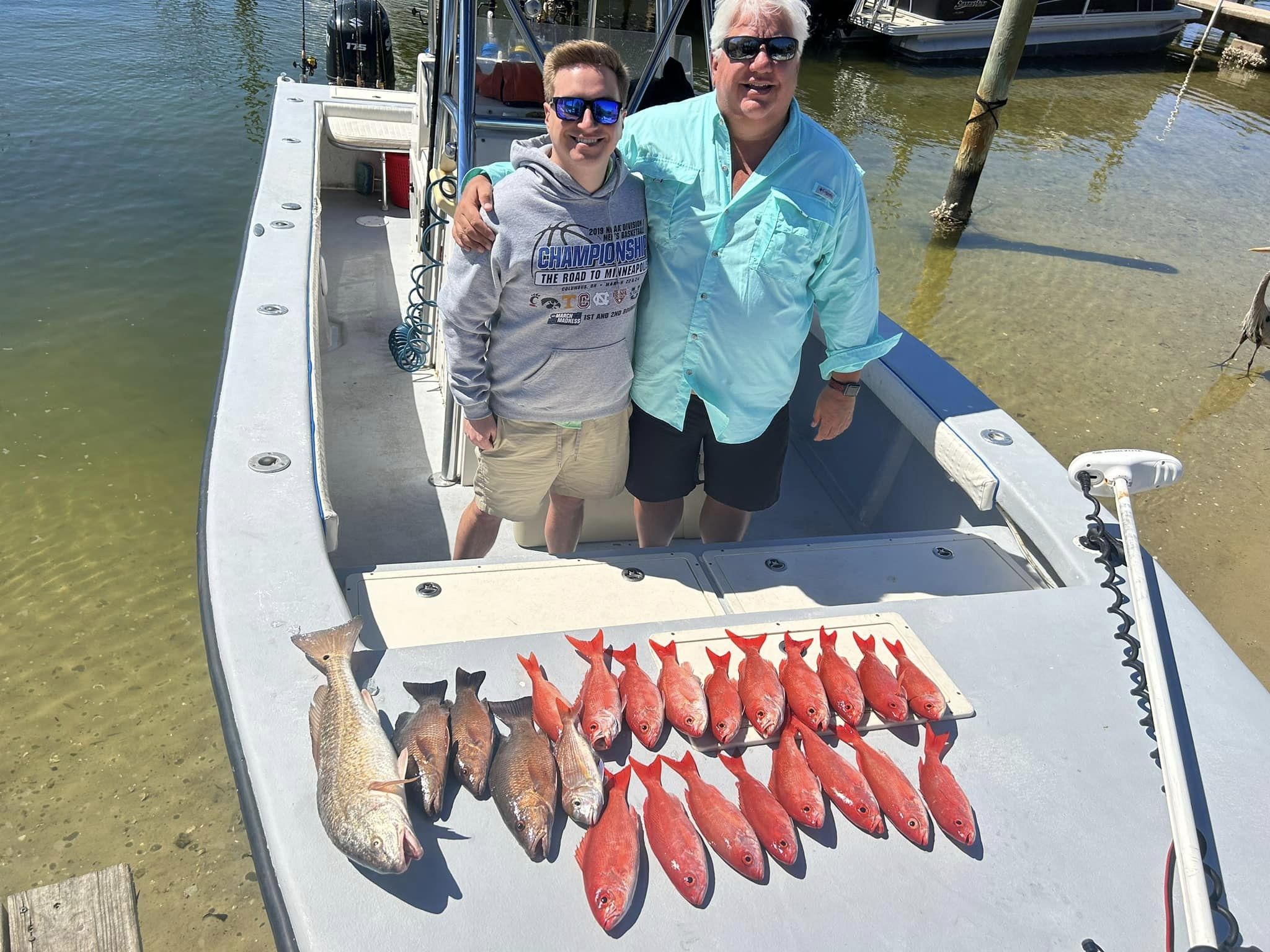 Redfish caught while fishing in FL