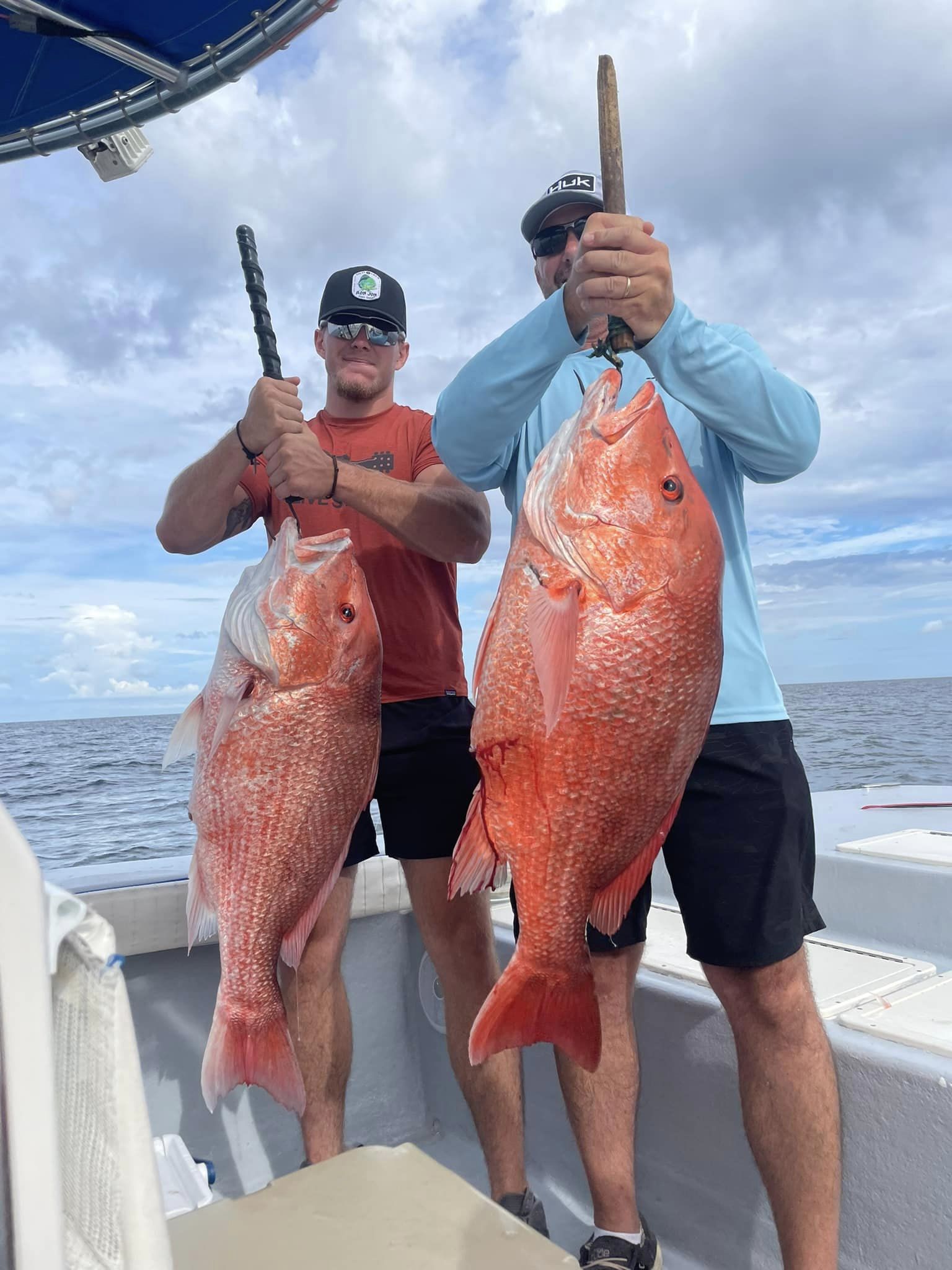 Two big fish caught by angler in FL