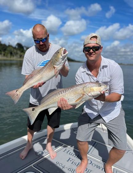 Two anglers fishing in Florida