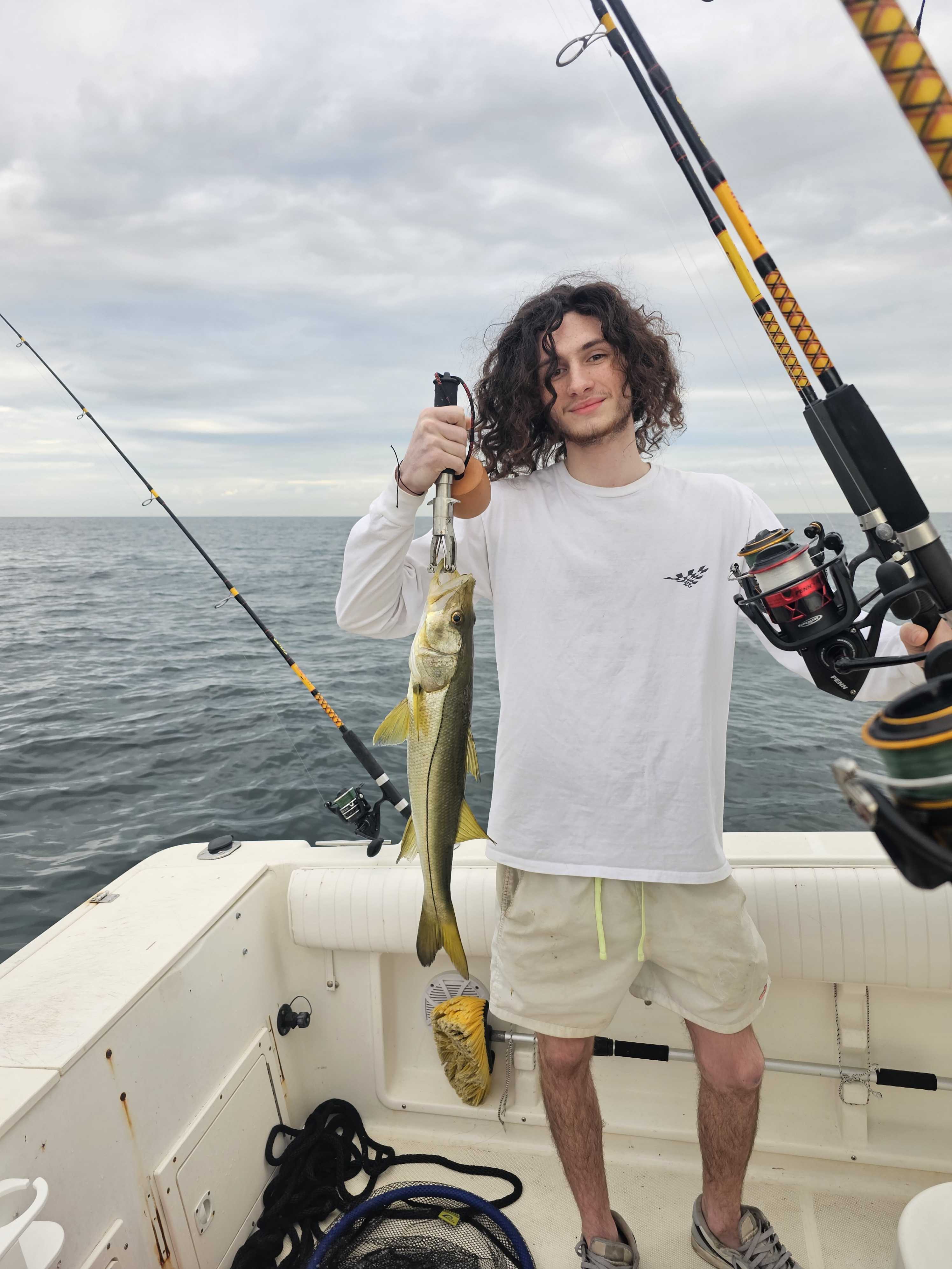Snook fish caught fishing in Clearwater