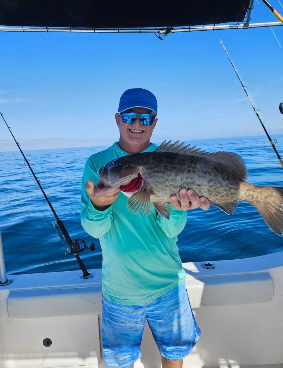 Gag grouper caught fishing in FL