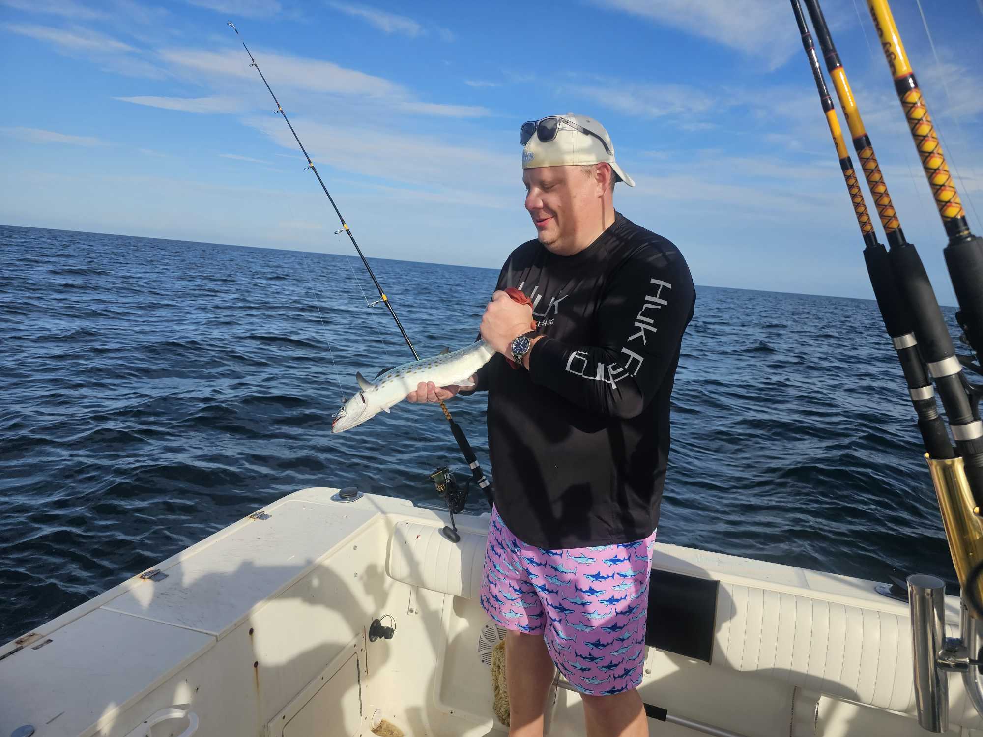 Spanish Mackerel fish caught in Clearwater