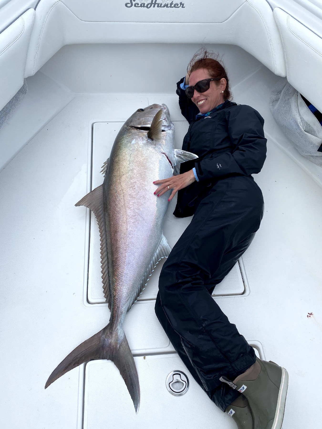 Great catch of a 42-inch fish while fishing in FL