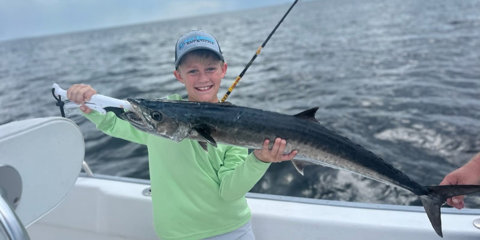 King mackerel caught while fishing in Panama City Beach FL