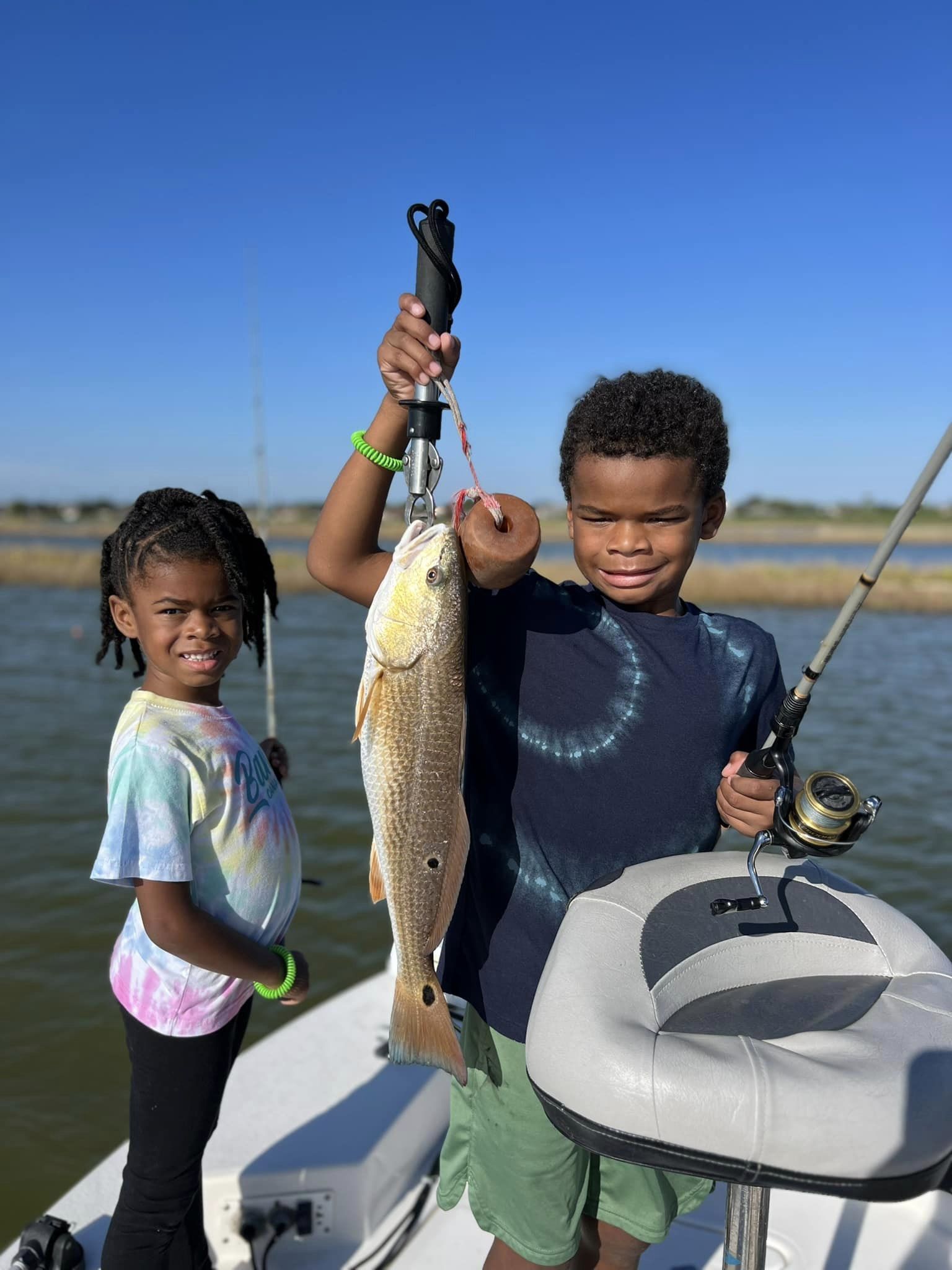 Redfish measuring 23 inches caught in TX