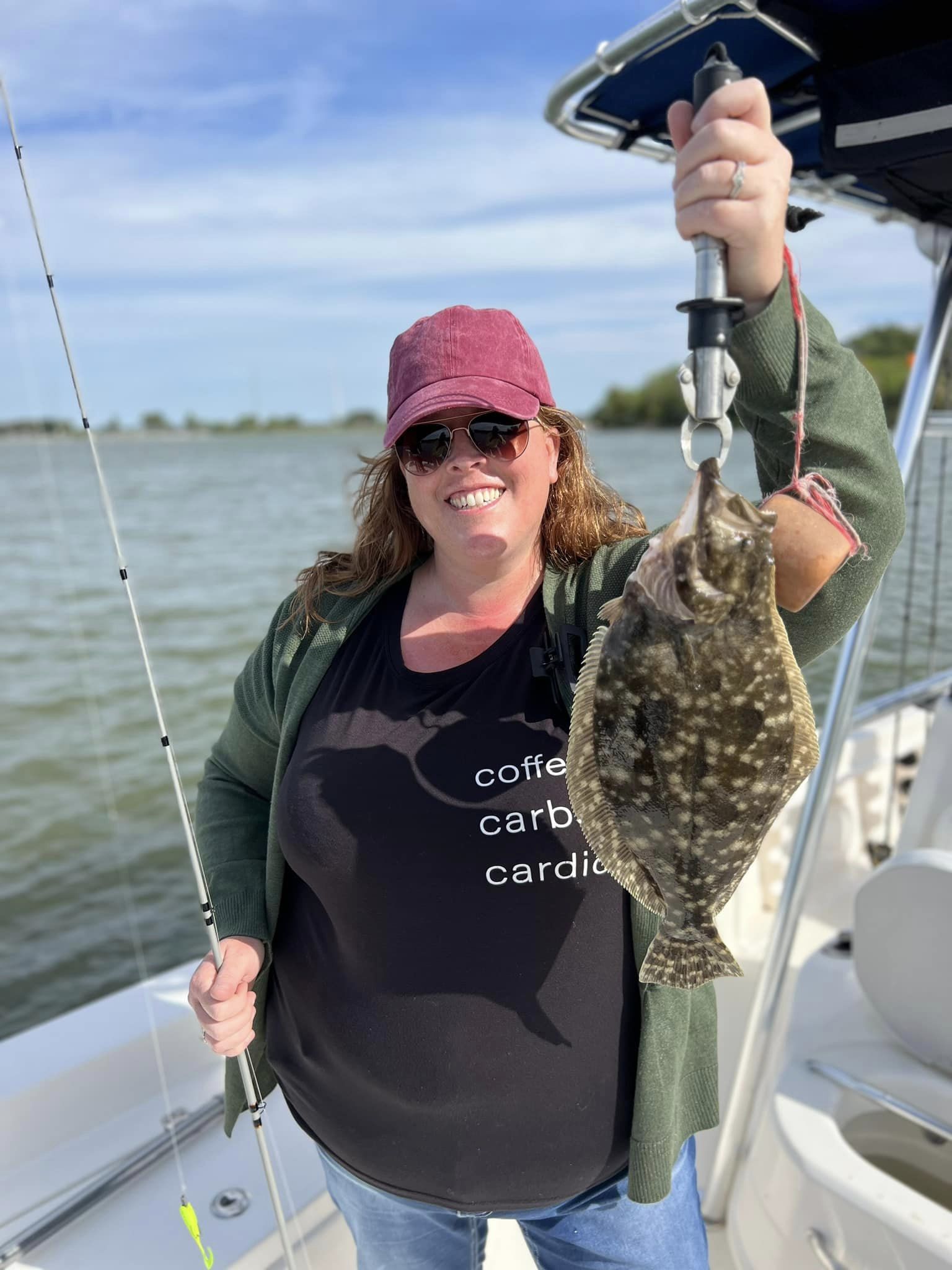 Summer Flounder caught while fishing in TX