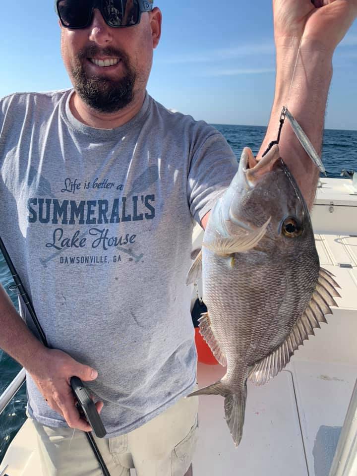 Triggerfish fishing charter in Florida 