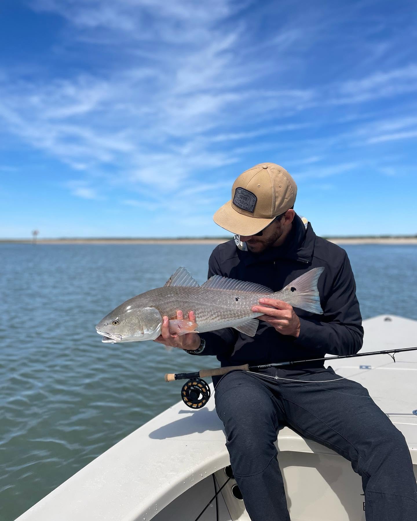 Redfish caught while fishing on Johns Island SC