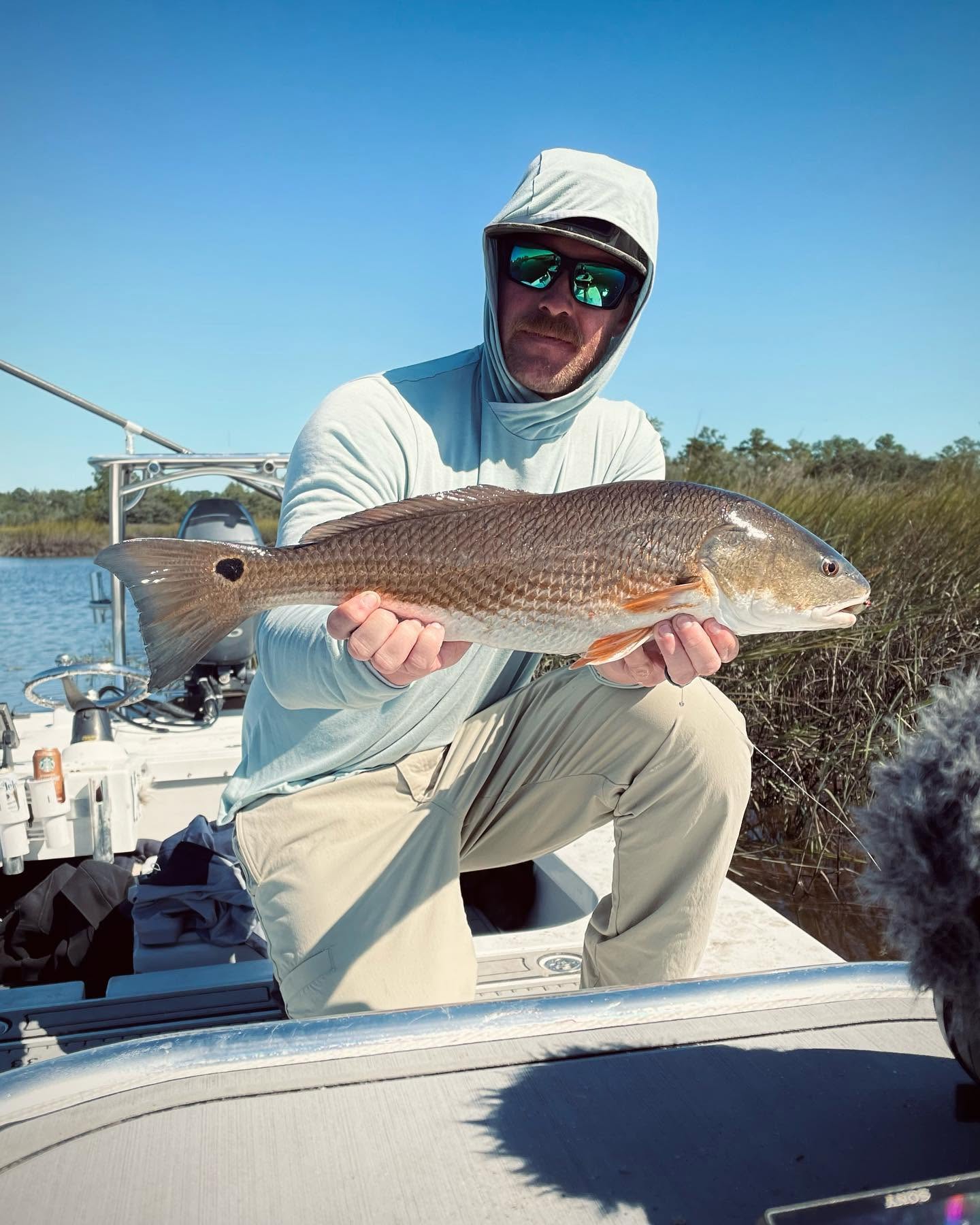 Redfish caught while fishing on Johns Island SC