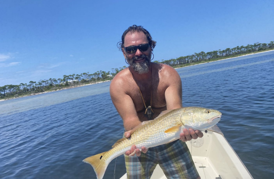1 angler fishing on the coast of FL