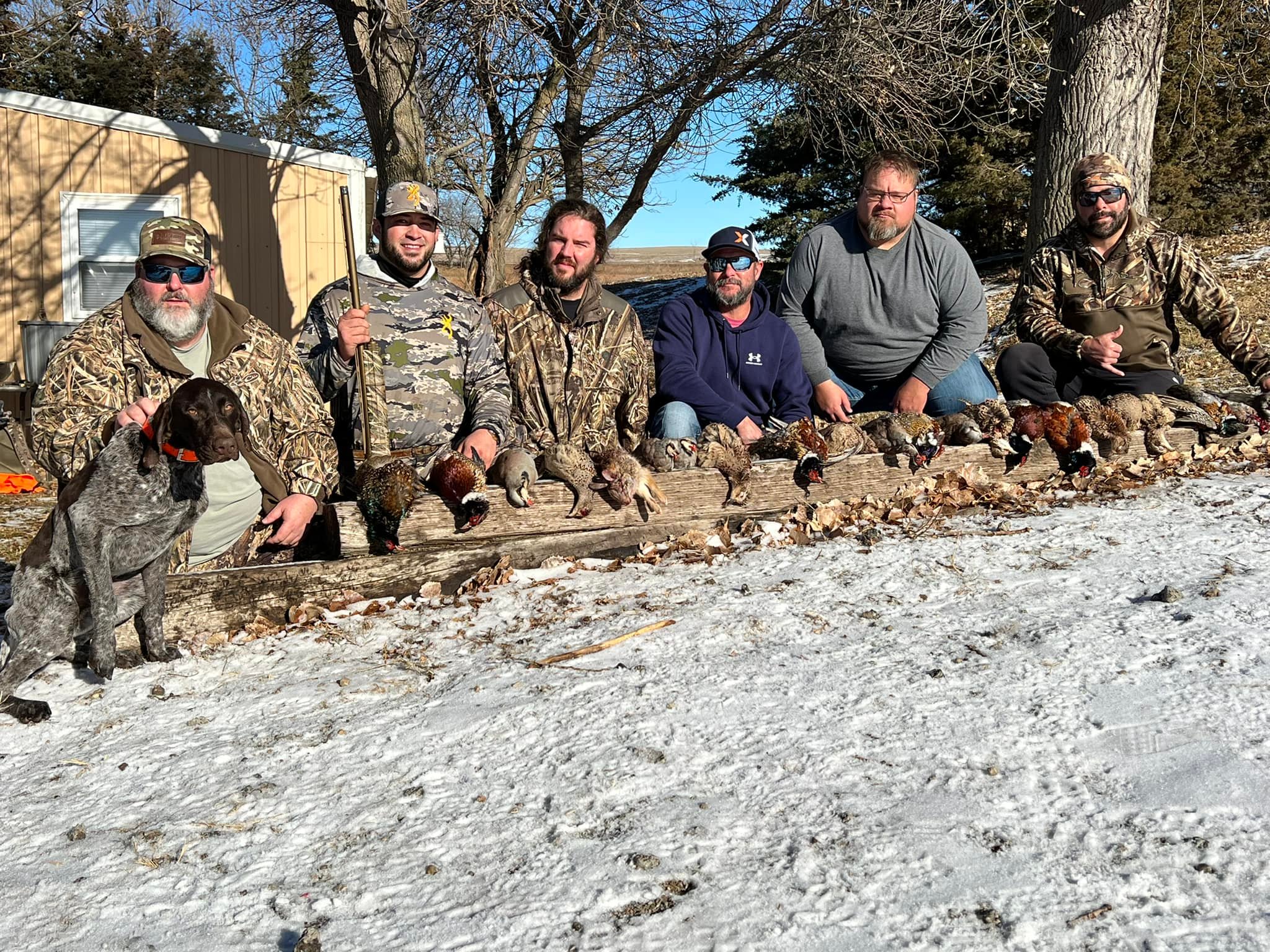 7 people hunting in the northeast