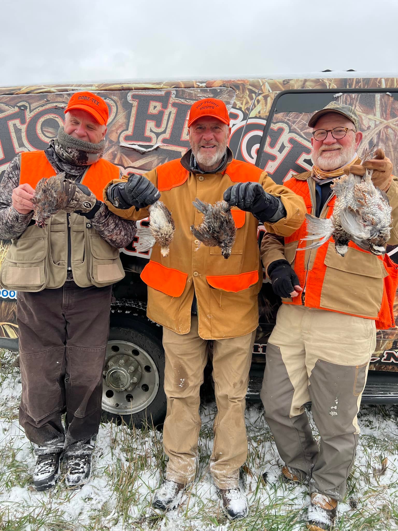 Two hunters with a great catch in the NE region