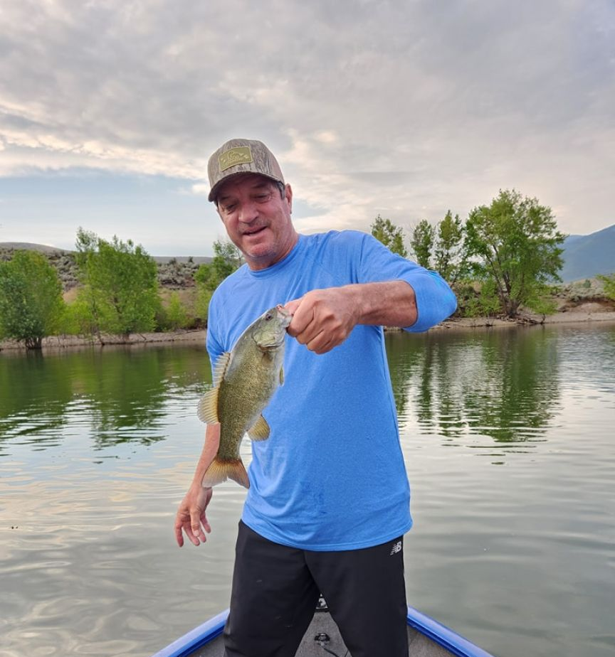 Smallmouth bass caught in UT