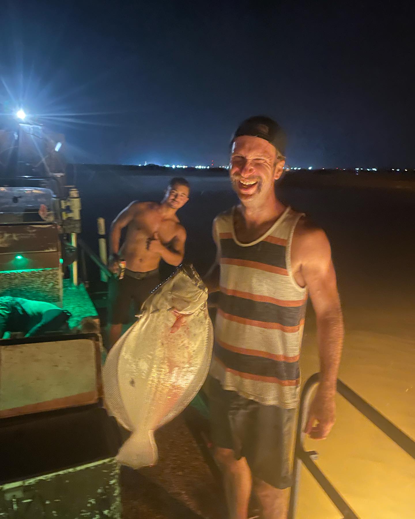 Anglers fishing in Corpus Christi, one huge catch