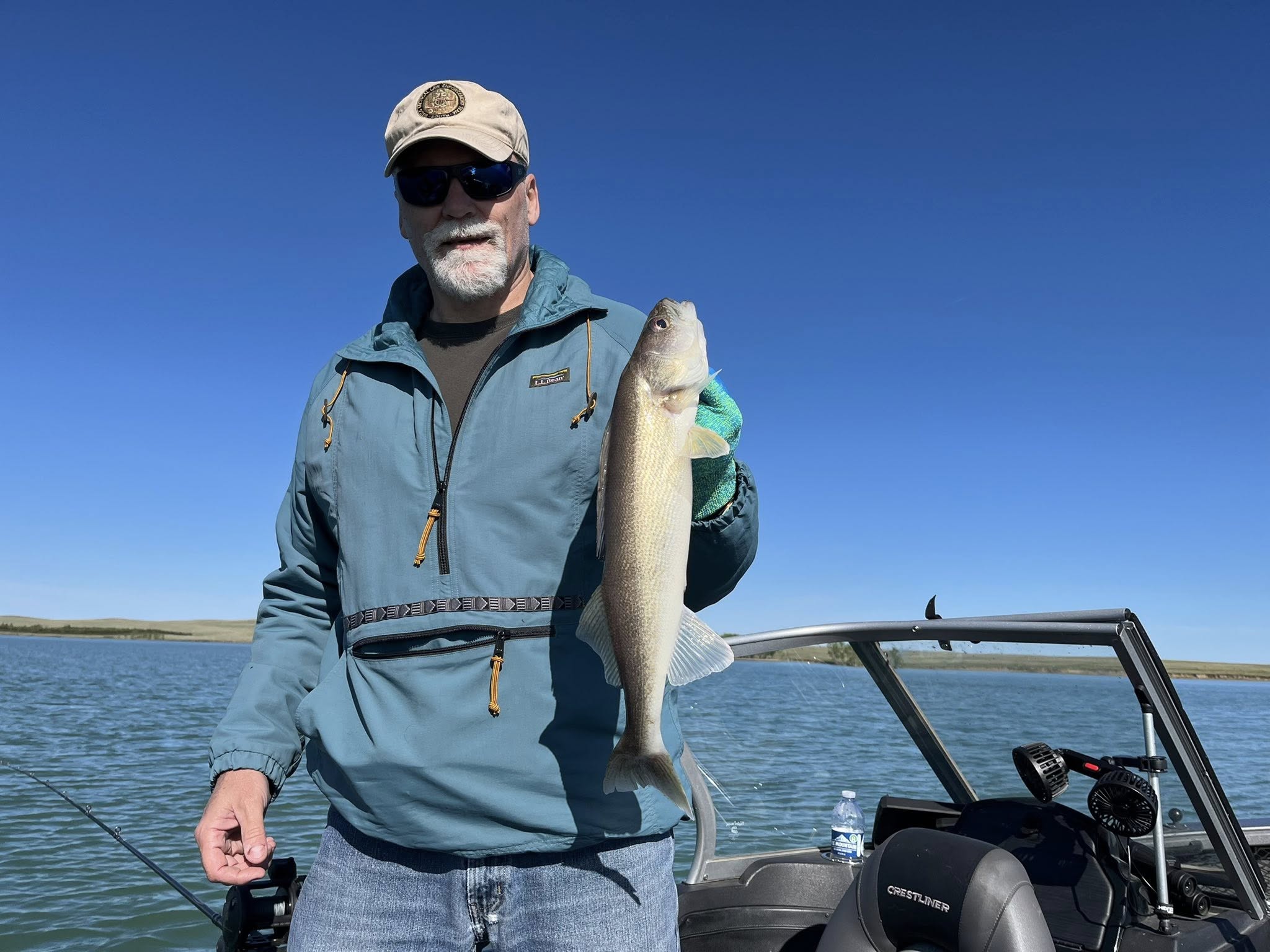 Angler with fishing rod in SD