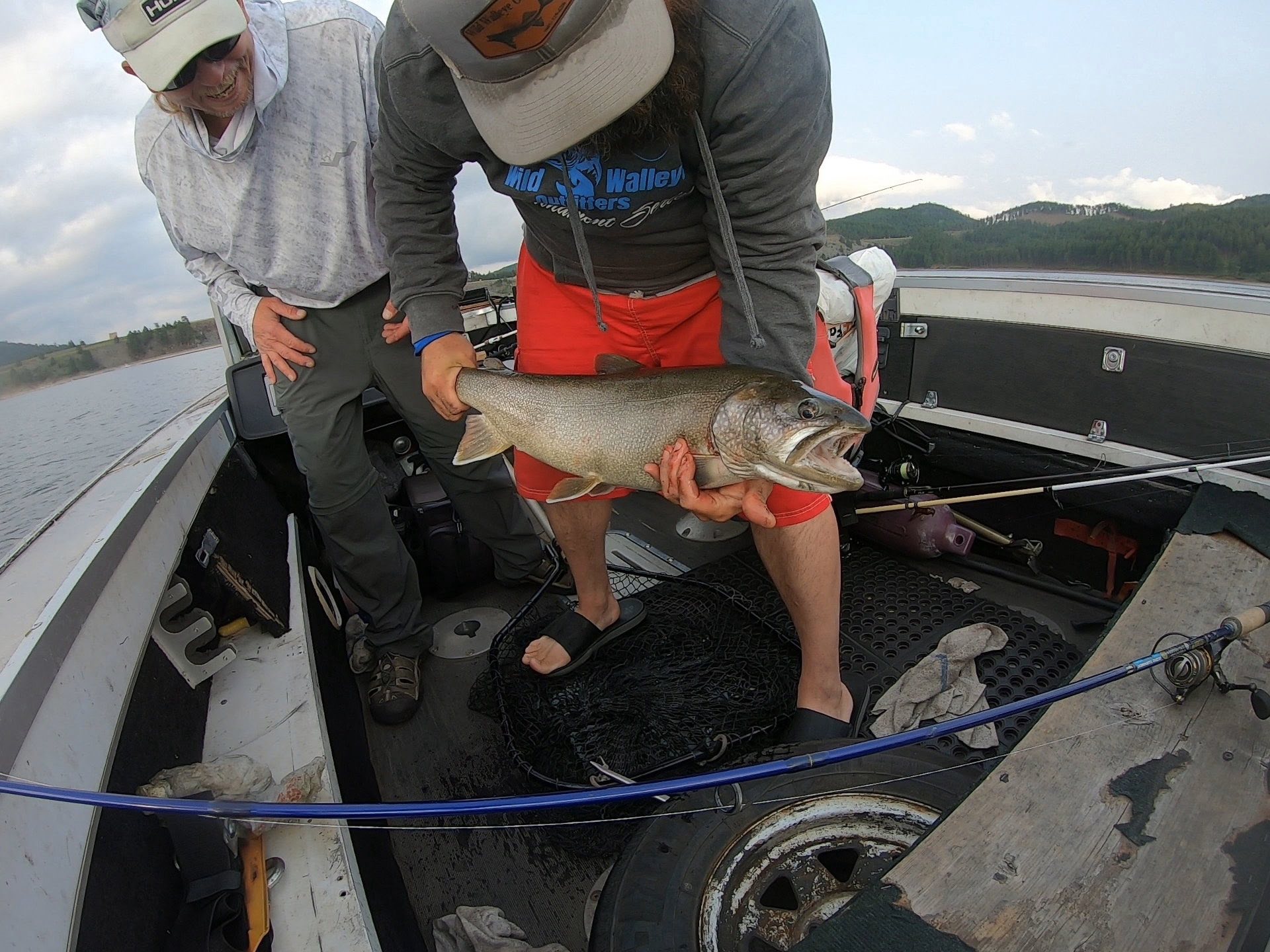 Angler fishing in SD