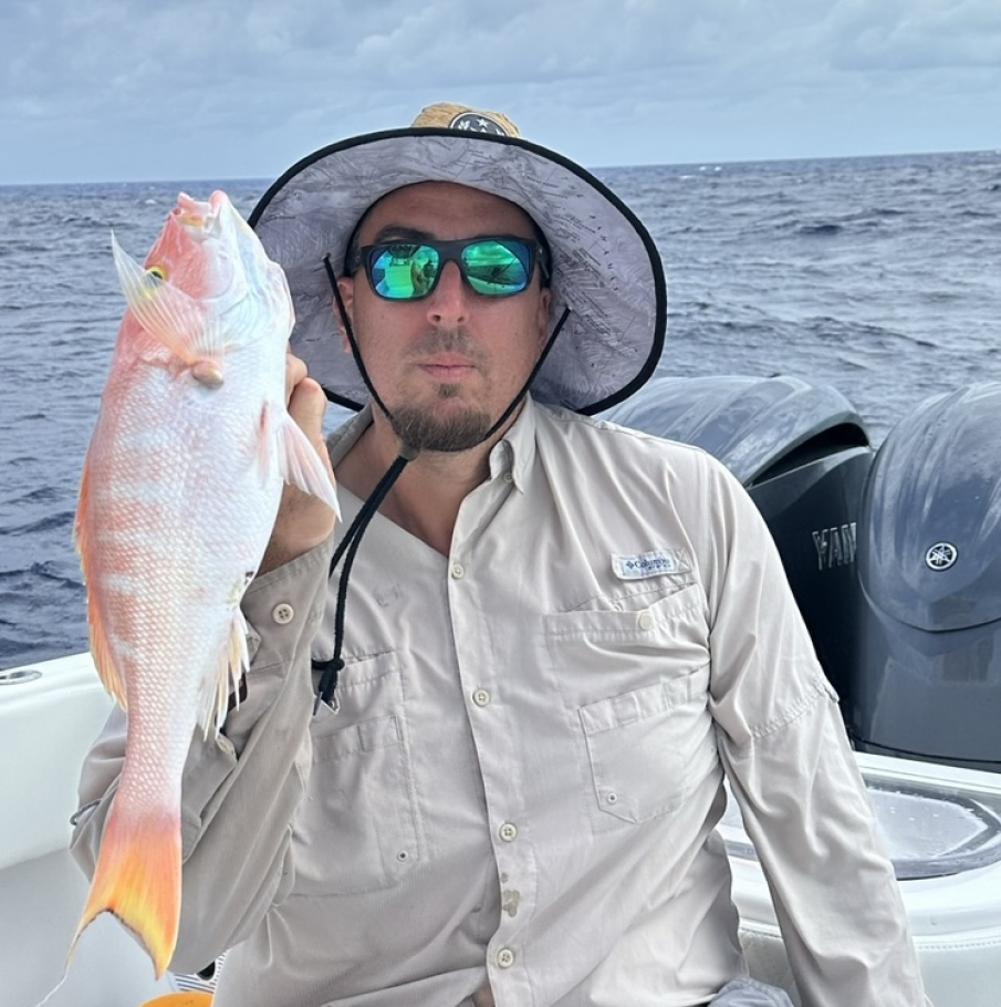 Fisherman enjoying water sports in Homestead