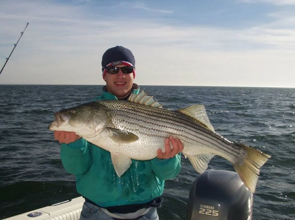 Striped bass caught in NC