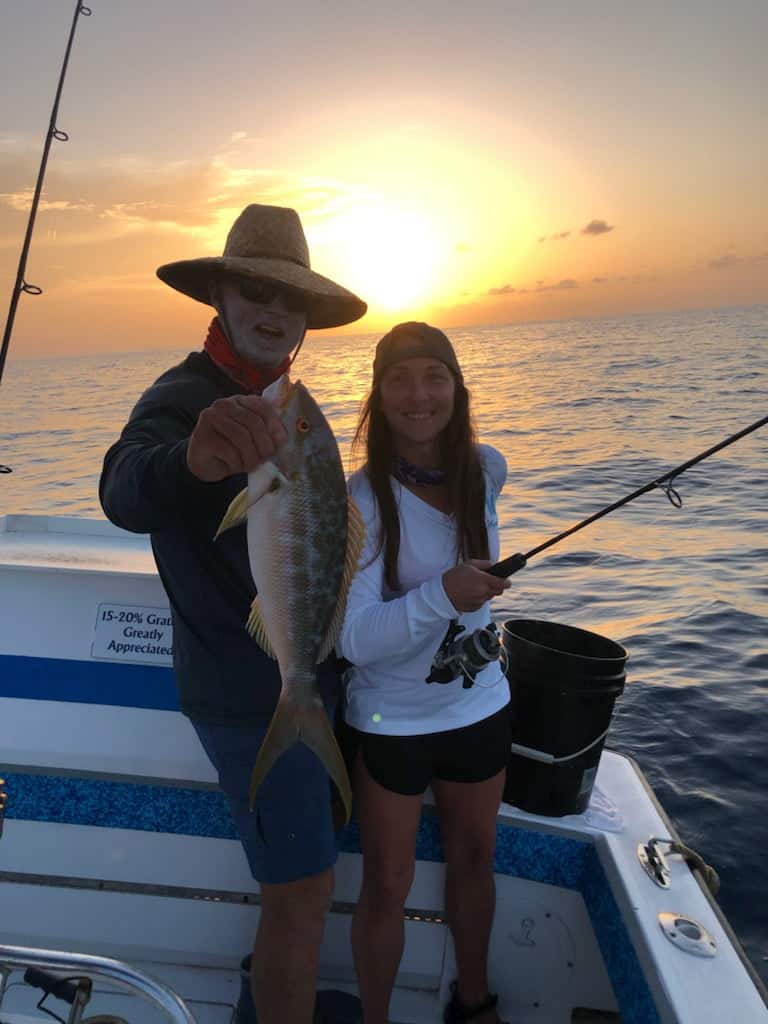 2 people fishing in FL
