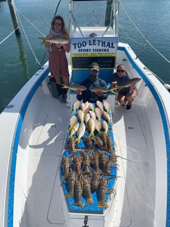 3 anglers fishing in Key West