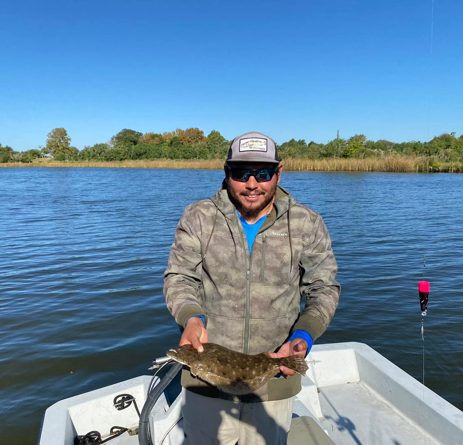 Summer Flounder, 13 inches, caught in TX