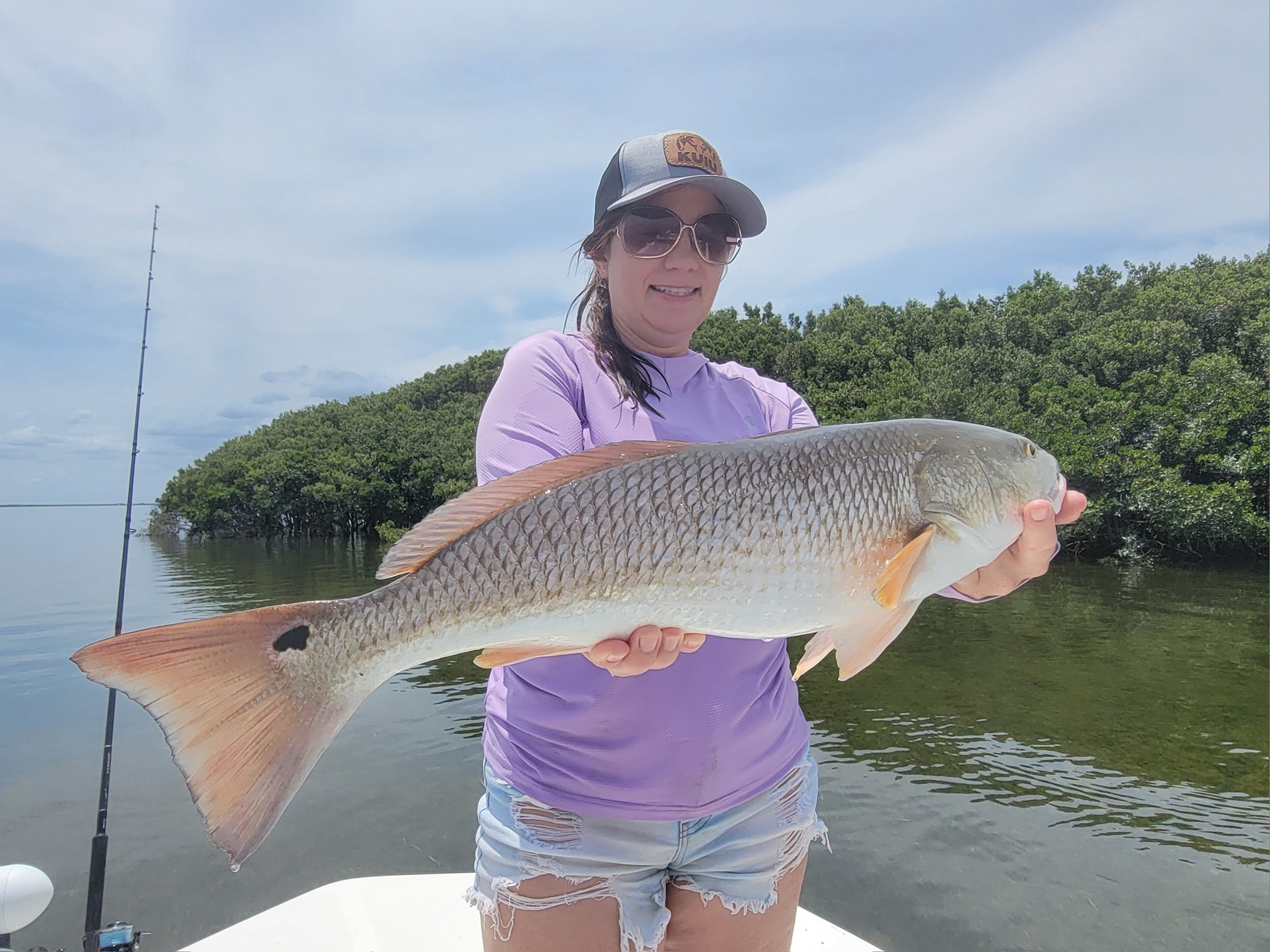 Angler fishing in Florida