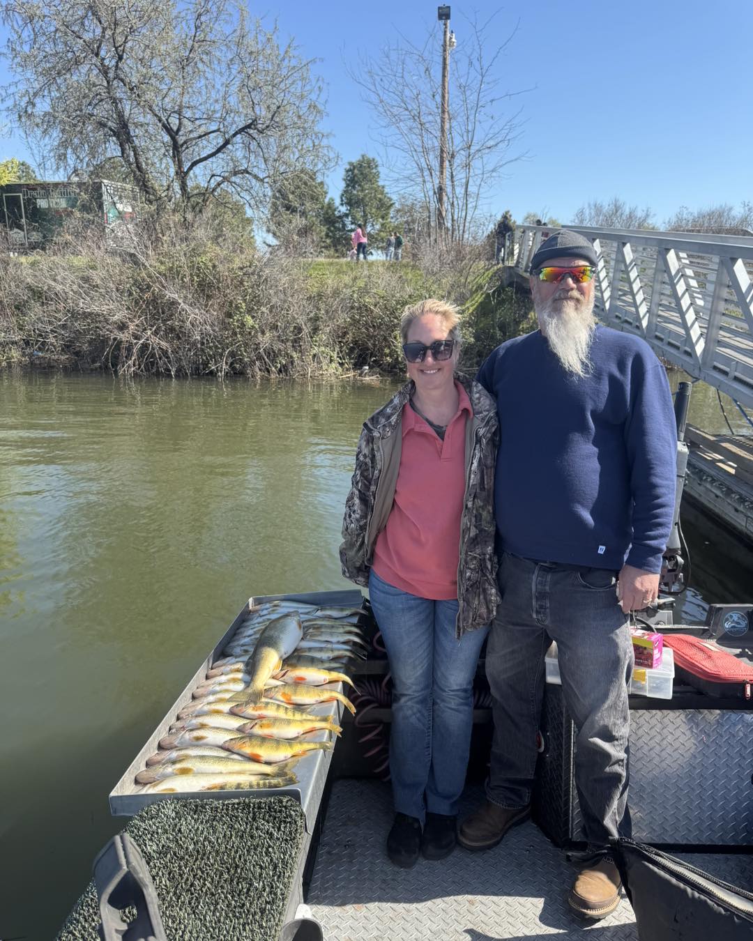Two anglers fishing in Oregon