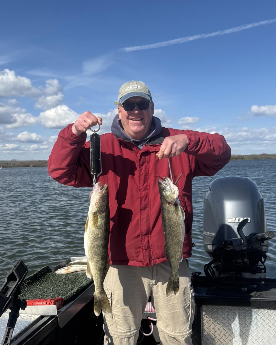 Two fish caught while fishing in OR