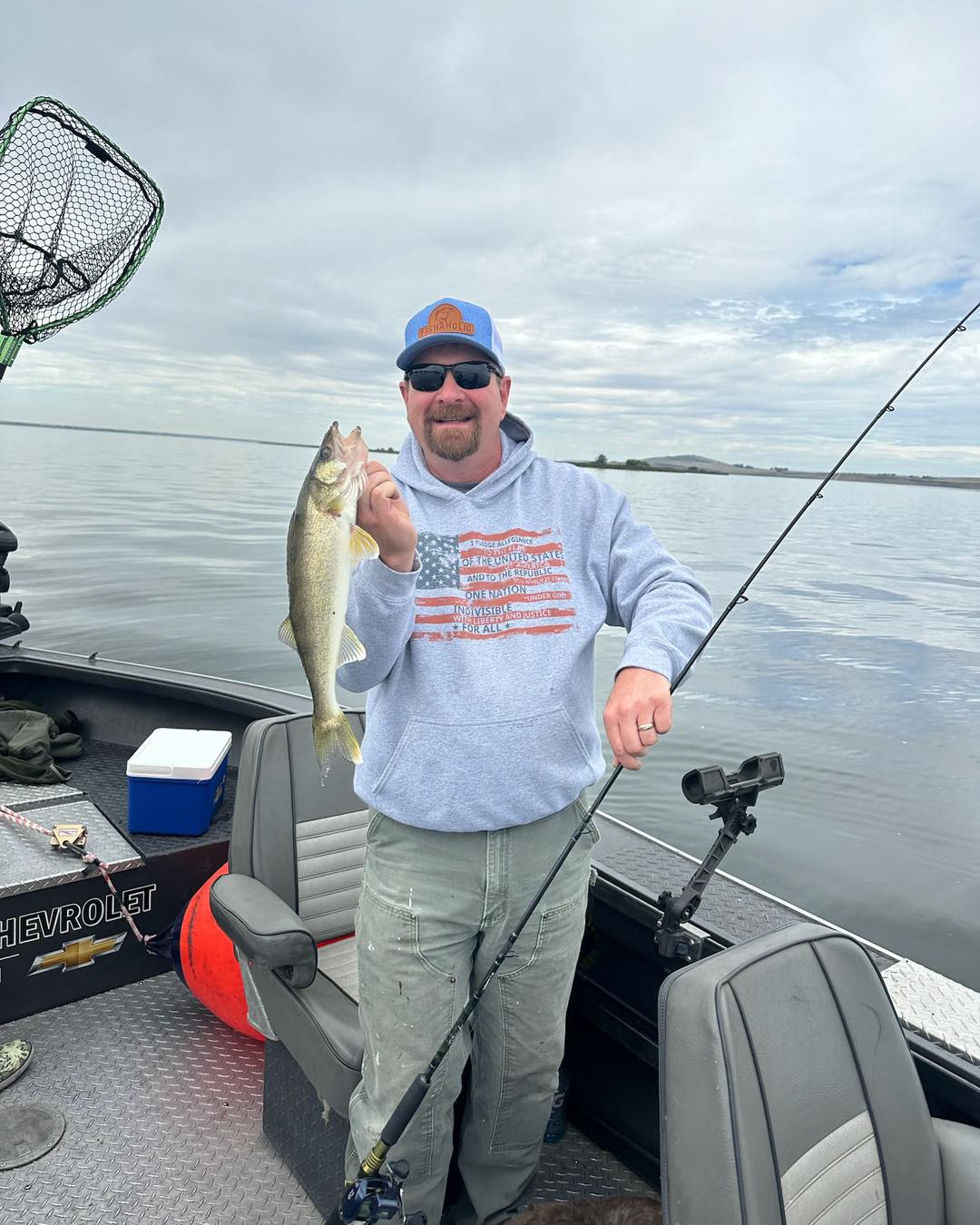 One person fishing in OR