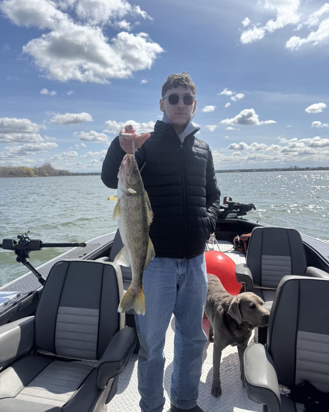 Walleye fish caught in OR