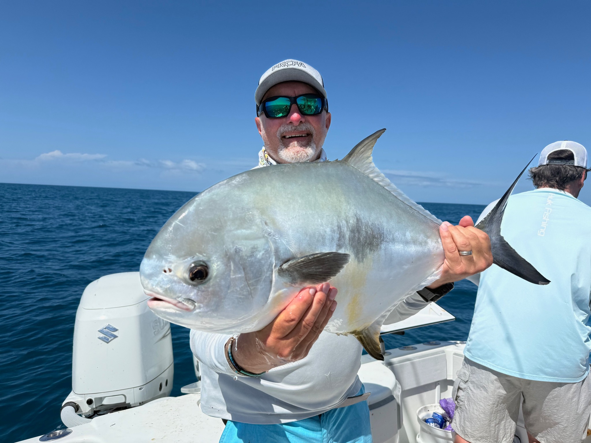 Permit fish caught in Key West