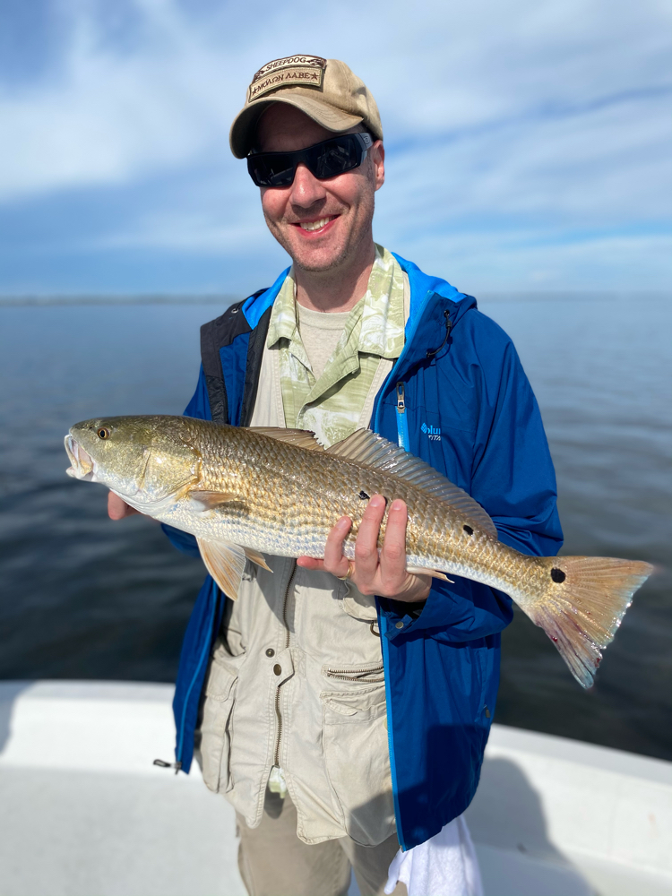 Redfish caught at Port Saint Joe