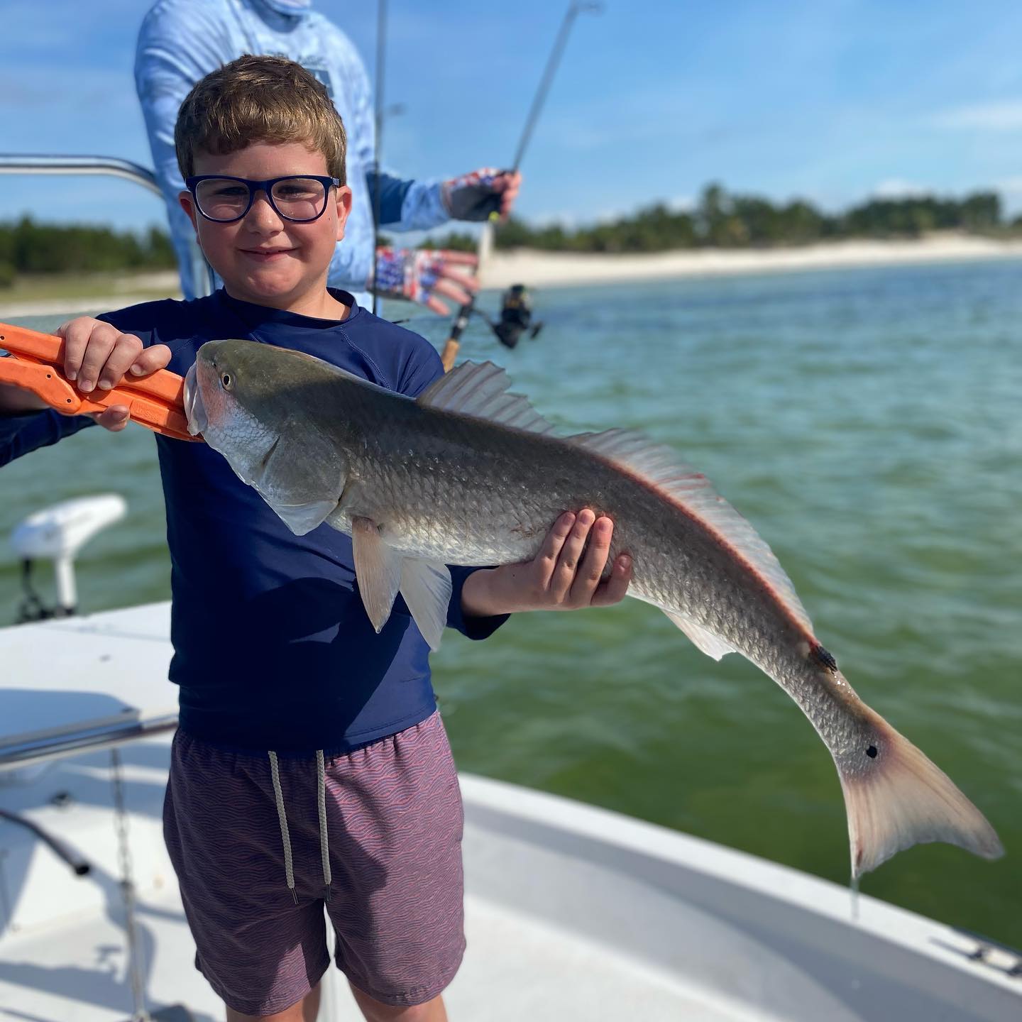 Redfish caught in Port Saint Joe, Florida