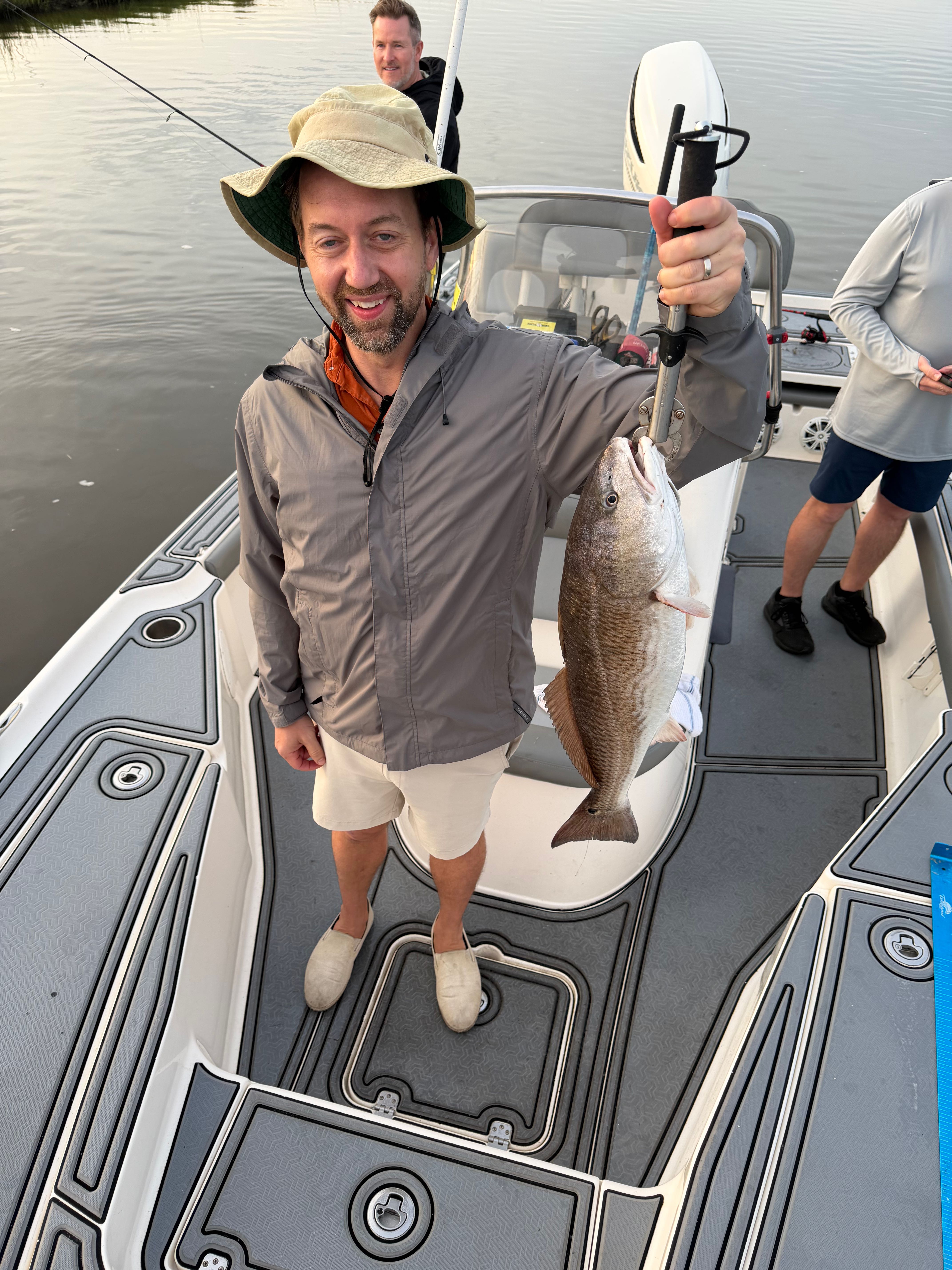 Redfish caught during fishing tour in Hopedale Louisiana