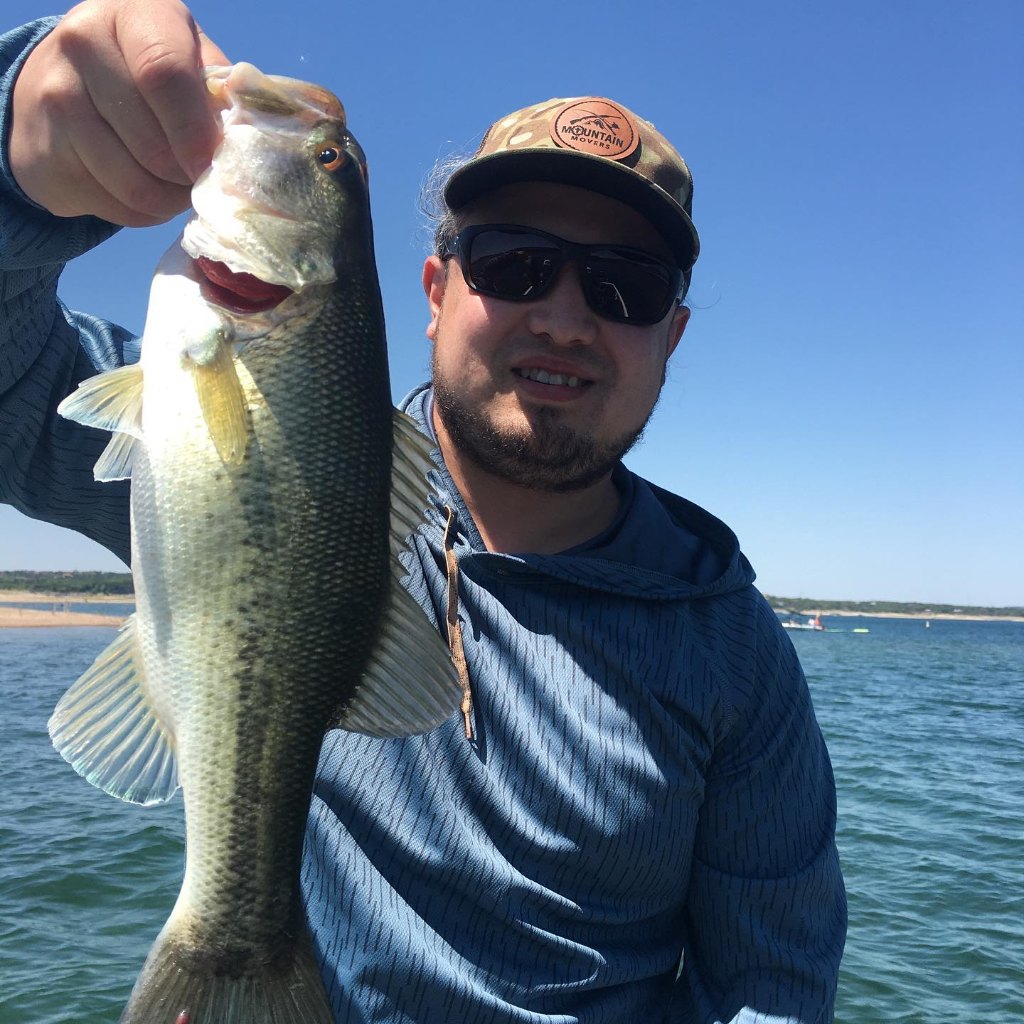Largemouth Bass, 17 inches, caught in TX