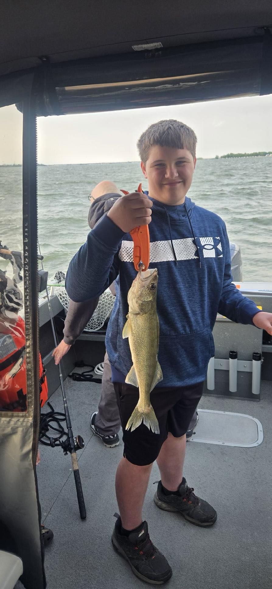 Walleye caught during fishing tour in Spencerville OH