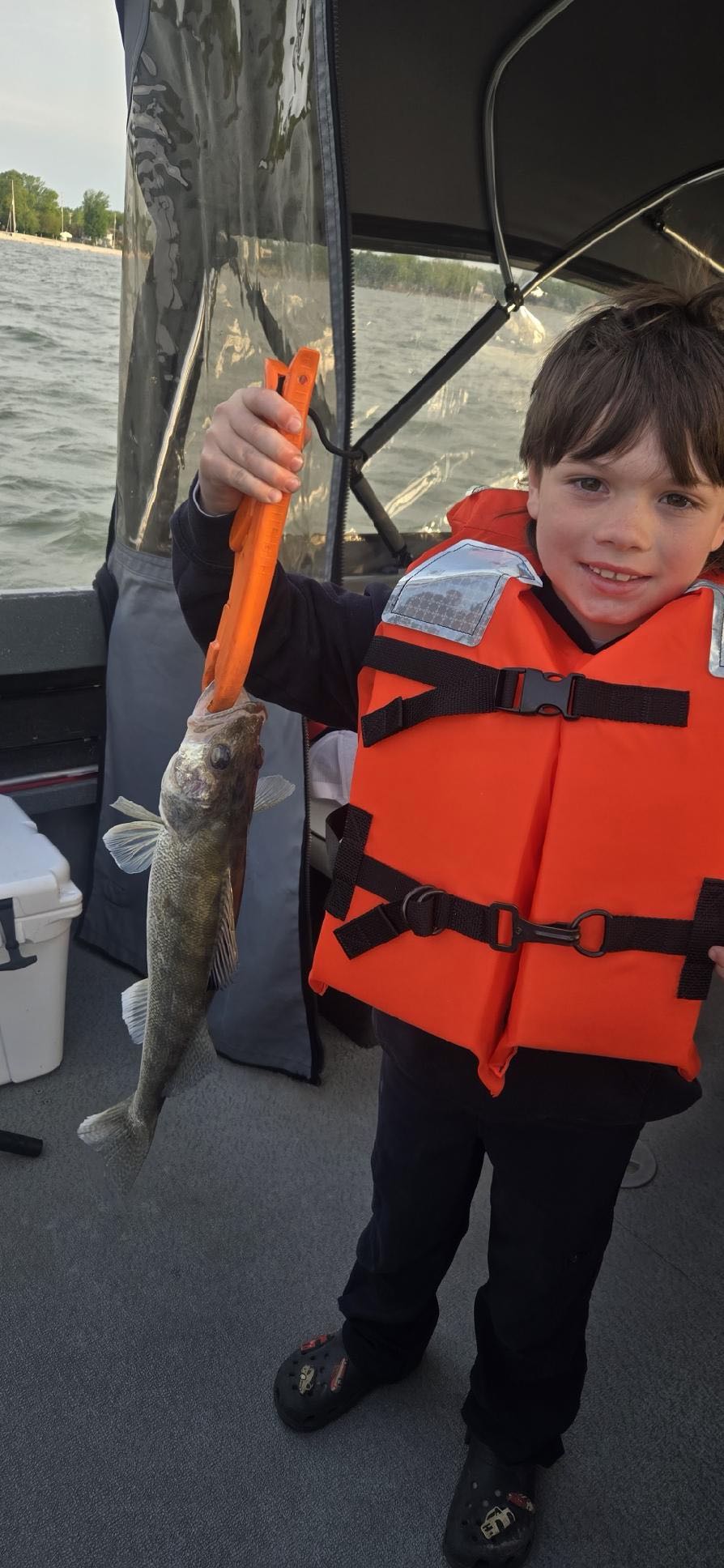 Walleye caught during fishing tour in Spencerville OH