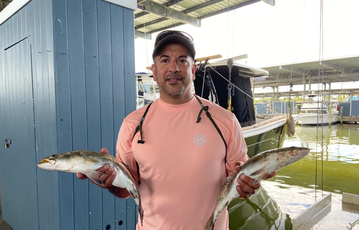 2 fish caught in TX while fishing