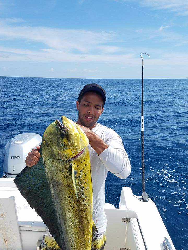 one person fishing in florida