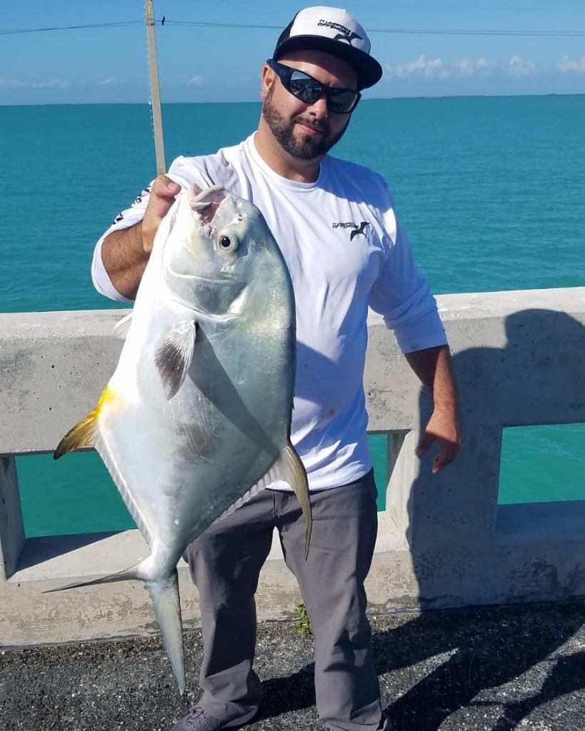 Permit fish caught in Florida