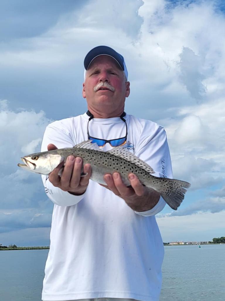 Spotted Weakfish caught on Wadmalaw Island